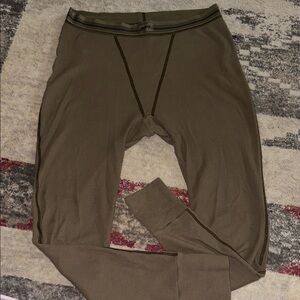 SKIMS Olive Thermal Leggings